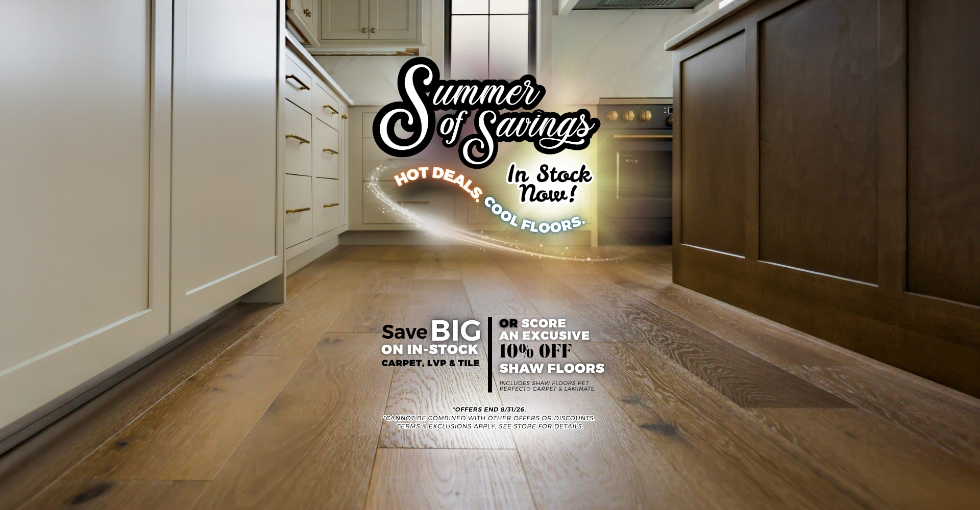 Summer of Savings at coyle carpet one, madison wi