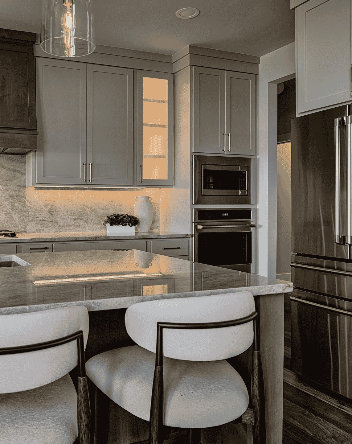 installed hardwood flooring in home