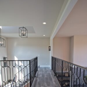 floor installed with luxury vinyl plank