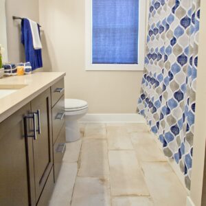 Silverado Tapestry bathroom with tile floors