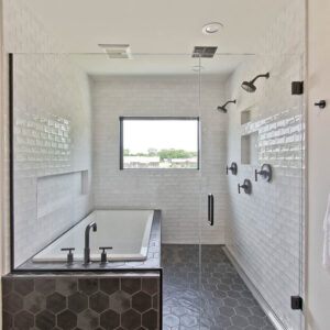 tile care & maintenance walk-in shower