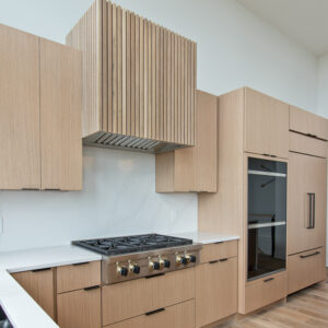 mid-century modern cooking range hood