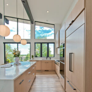 mid-century modern kitchen design