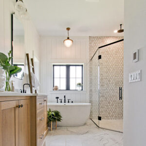 Bold Balance bathroom