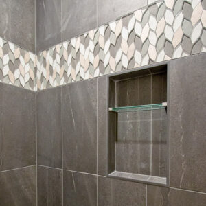 gray shower tile in dane county, wi