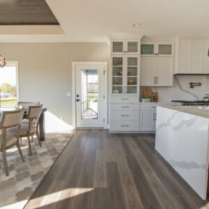 shaw floors luxury vinyl plank in color cavern