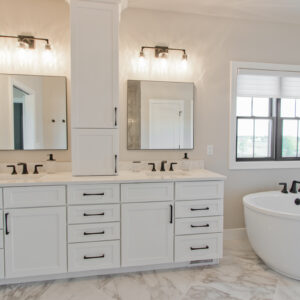 primary bath design by coyle carpet one, madison, wi