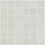 Shower Floor | Sculpture 2x2 Mosaic White