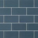 Bar Backsplash | Colored Glass Tile | Jeffrey Court 3x6 Oceana