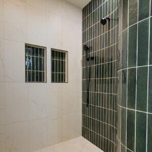 green tile, ragno look olivia