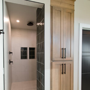 country luxe shower view