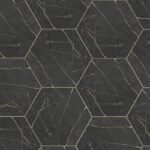 country luxe hexagon entryway tile