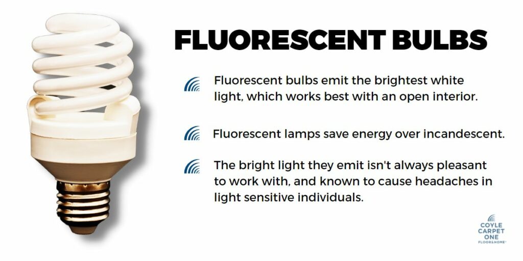 pros and cons of choosing fluorescent light bulbs