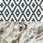 laundry and powder room tile selections