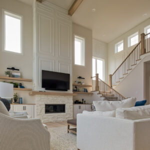 classic contemporary great room