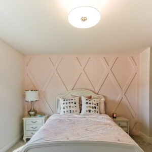 classic contemporary girls bedroom design