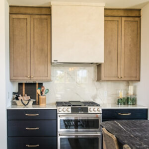 dekton stone backsplash in albarium with full height backsplash in dekton vigil