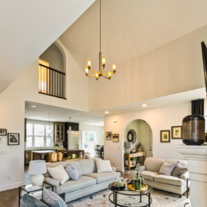 modern cottage style living room interior design