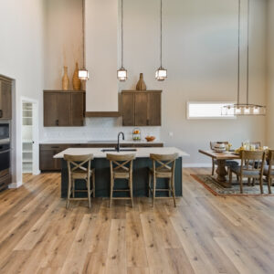 modern transitional retreat kitchen dining design