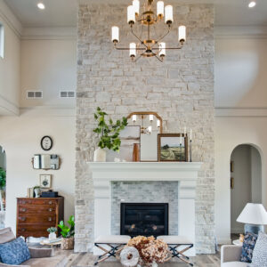 beveled fireplace tile by daltile, simplystick mosaix 2x4 in carrara white