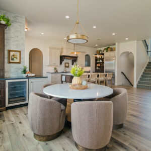 vinyl floors by Paramount in Brushed Aluminum