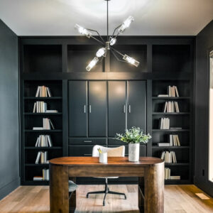 Urban Modern Elegance home office design
