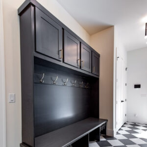 12x12 black and white tile from Trends in Ceramic, Davinci collection, renaissance and vitruvian