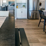 luxury vinyl floors by shaw floors, endura plus in driftwood