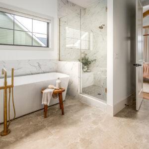 bathroom floor tile by florida tile, tempo 12x24 nature beige