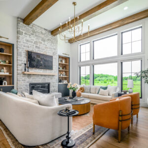 Organic Modern Haven great room by Coyle Carpet One Madison