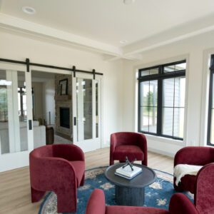 modern transitional elegance, Spacious 4-season room with light Casabella Carolina Coastal LVP flooring, offering durability and warmth